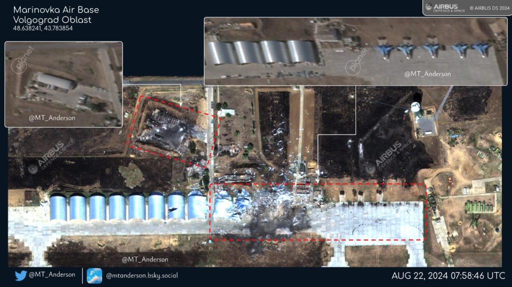 Rusia traslada sus aviones a bases más lejanas